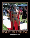 pointless armor