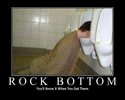 rock bottom