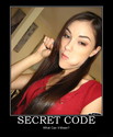 secret code