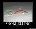 snorkelling