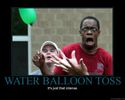 water balloon toss