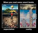 when you read some smart books