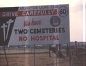 Two cemeteries