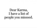 dear karma