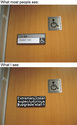 disabled toilet