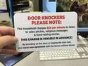 door knockers rate