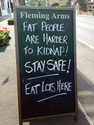 fat people are harder to kidnap