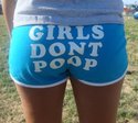 girls dont poop