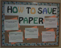 how to save paper irony