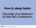 how to sleep faster