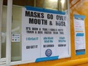 masks go over mouth and nose