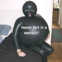 never fart