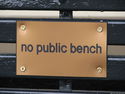 no public bench