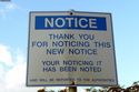 notice sign