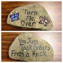 orders from a rock