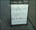 psychic fair cancelled