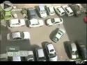 Women cant drive - woman trying to park a car