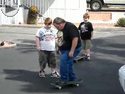 debelak na skateboard