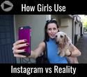 girls instagram vs reality