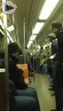 sax battle in NY subway 1