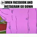 when facebook and instagram go down