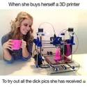 3D printer for dicpics