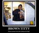 brown titty