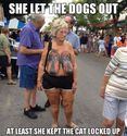 she let the dogs out