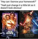 can I borrow your homework