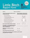 little bitch report form