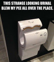 the strange urinal