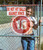 Смешна снимка do not hit balls against fence
